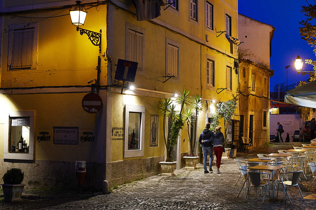 Romantic Lisbon evening